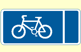 contraflow cycle lane