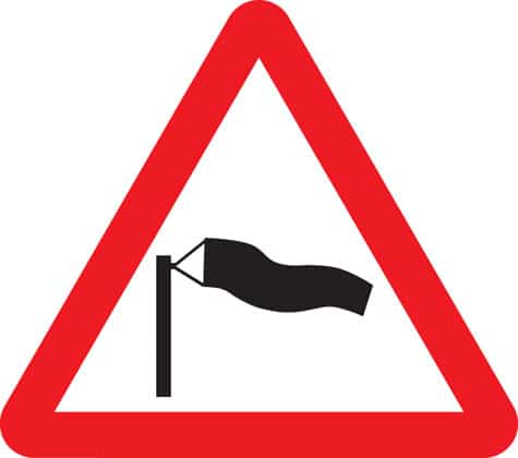 What does this sign mean Theory Test Monster