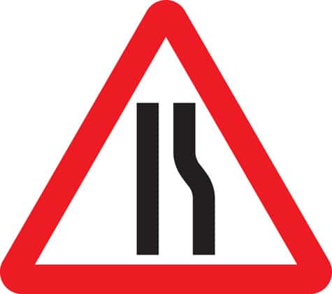 warning-sign-road-narrow